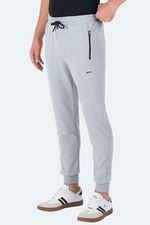 Slazenger - Slazenger OGNEN I Erkek Fermuar Cepli Gri Eşofman Altı Slazenger - Slazenger OGNEN I Erkek Fermuar Cepli Gri Eşofman Altı