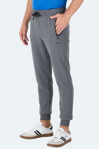 Slazenger - Slazenger OGNEN I Erkek Fermuar Cepli Koyu Gri Eşofman Altı Slazenger - Slazenger OGNEN I Erkek Fermuar Cepli Koyu Gri Eşofman Altı