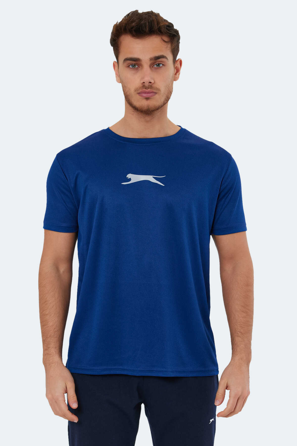 Slazenger - Slazenger OHAD I Erkek Kısa Kol T-Shirt Lacivert