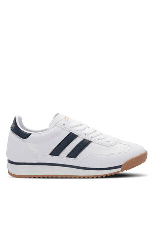 Slazenger OKLAHOMA Erkek Beyaz / Lacivert Günlük Spor Ayakkabısı
