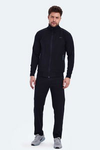 Slazenger - Slazenger OKRAN IN Erkek Fermuarlı Dik Yaka Cepli Lacivert Eşofman Takımı Slazenger - Slazenger OKRAN IN Erkek Fermuarlı Dik Yaka Cepli Lacivert Eşofman Takımı
