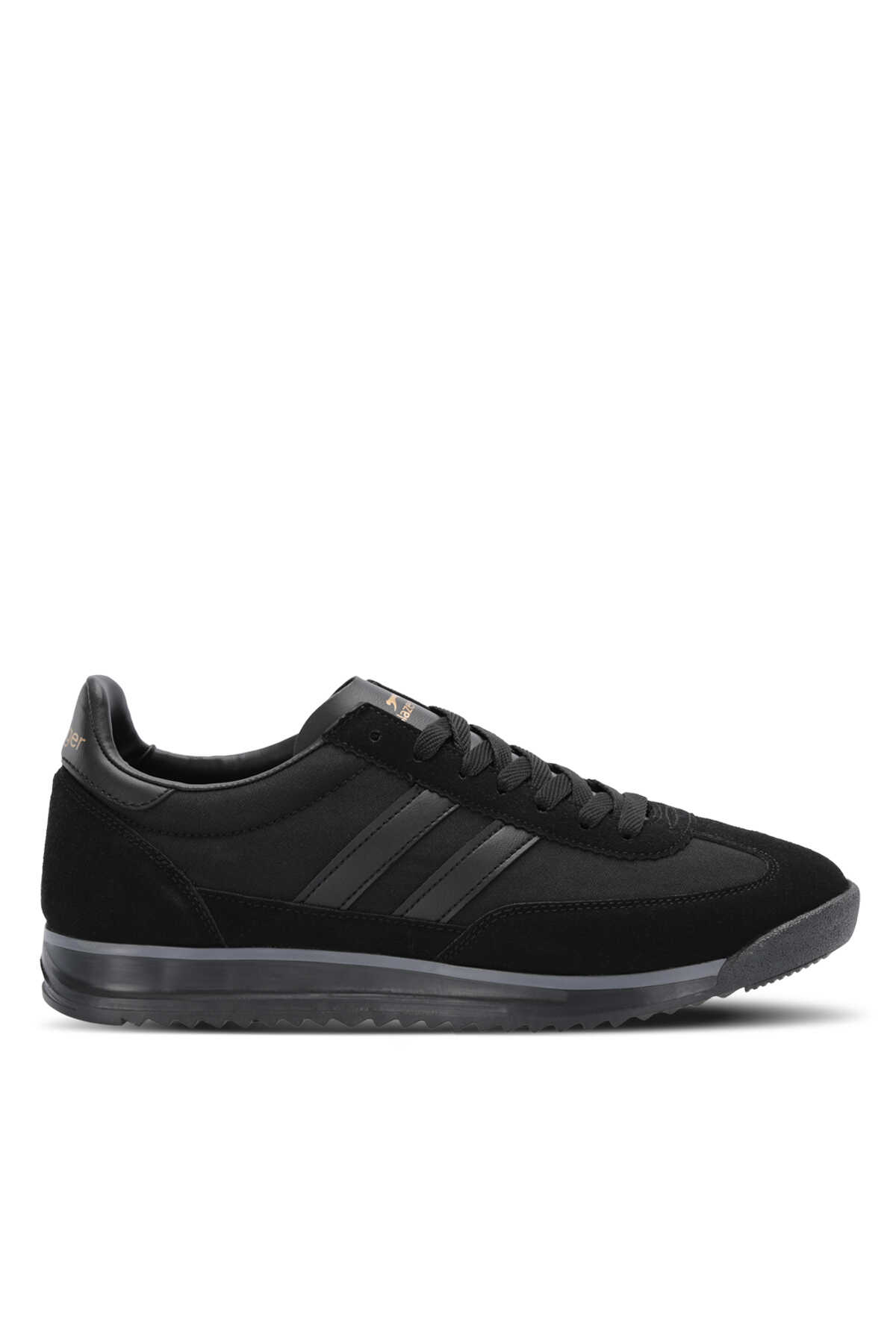 Slazenger - Slazenger OLEKS Erkek Günlük Ayakkabı Siyah / Siyah