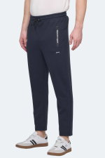 Slazenger - Slazenger OLI IN Erkek Fermuar Cepli Lacivert Eşofman Altı