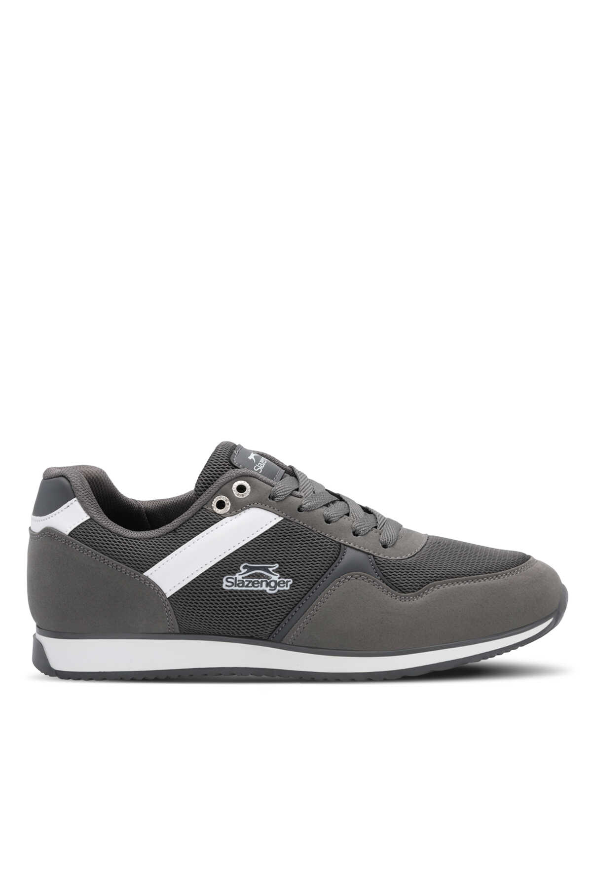 Slazenger - Slazenger OLIVIERA I Erkek Koyu Gri Günlük Spor Ayakkabısı