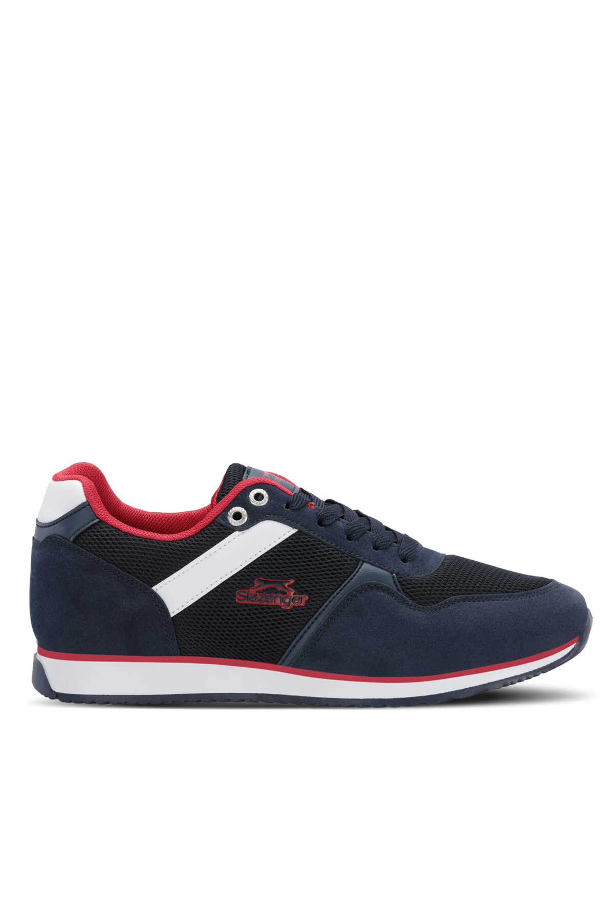 Slazenger - Slazenger OLIVIERA I Erkek Lacivert / Kırmızı Günlük Spor Ayakkabısı