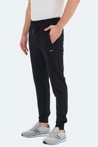 Slazenger - Slazenger OLYMPIC IN Erkek Cepli Siyah Eşofman Altı Slazenger - Slazenger OLYMPIC IN Erkek Cepli Siyah Eşofman Altı