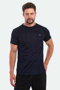 Slazenger - Slazenger OMAR KTN Erkek Lacivert Tişört Slazenger - Slazenger OMAR KTN Erkek Lacivert Tişört