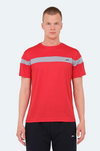 Slazenger - Slazenger OMIQ IN Erkek Kırmızı Tişört