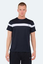 Slazenger - Slazenger OMIQ IN Erkek Lacivert Tişört Slazenger - Slazenger OMIQ IN Erkek Lacivert Tişört