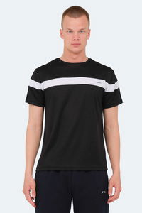 Slazenger - Slazenger OMIQ IN Erkek Siyah Tişört Slazenger - Slazenger OMIQ IN Erkek Siyah Tişört