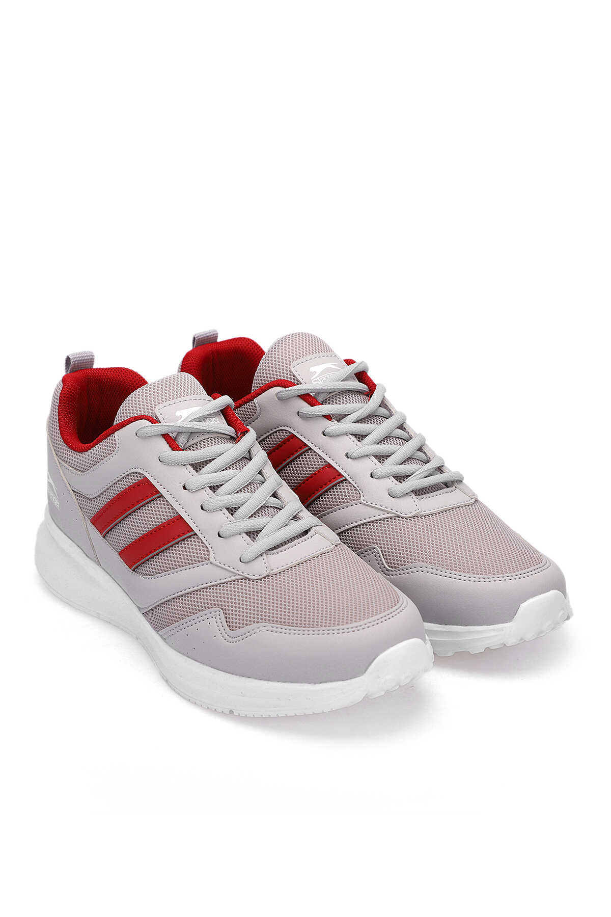 Slazenger OMIROS I Erkek Gri / Kırmızı Koşu & Yürüyüş Spor Ayakkabısı Slazenger OMIROS I Erkek Gri / Kırmızı Koşu & Yürüyüş Spor Ayakkabısı