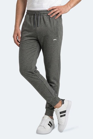 Slazenger OMIROS RBN. I Erkek Cepli Koyu Gri Eşofman Altı 