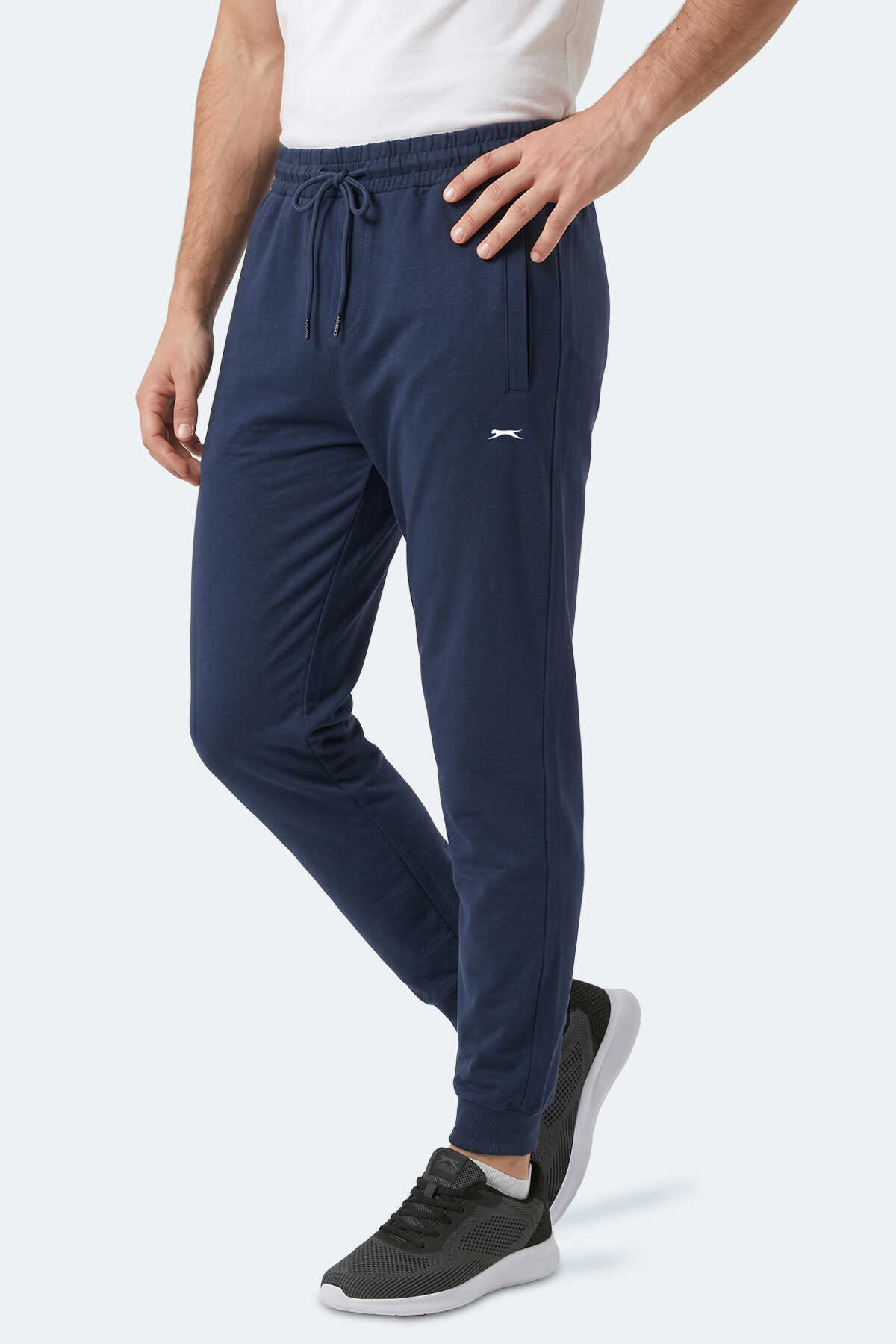 Slazenger - Slazenger OMIROS RBN. I Erkek Lacivert Eşofman Altı