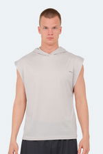 Slazenger - Slazenger ONDINA IN Erkek Kolsuz Bej Tişört Slazenger - Slazenger ONDINA IN Erkek Kolsuz Bej Tişört