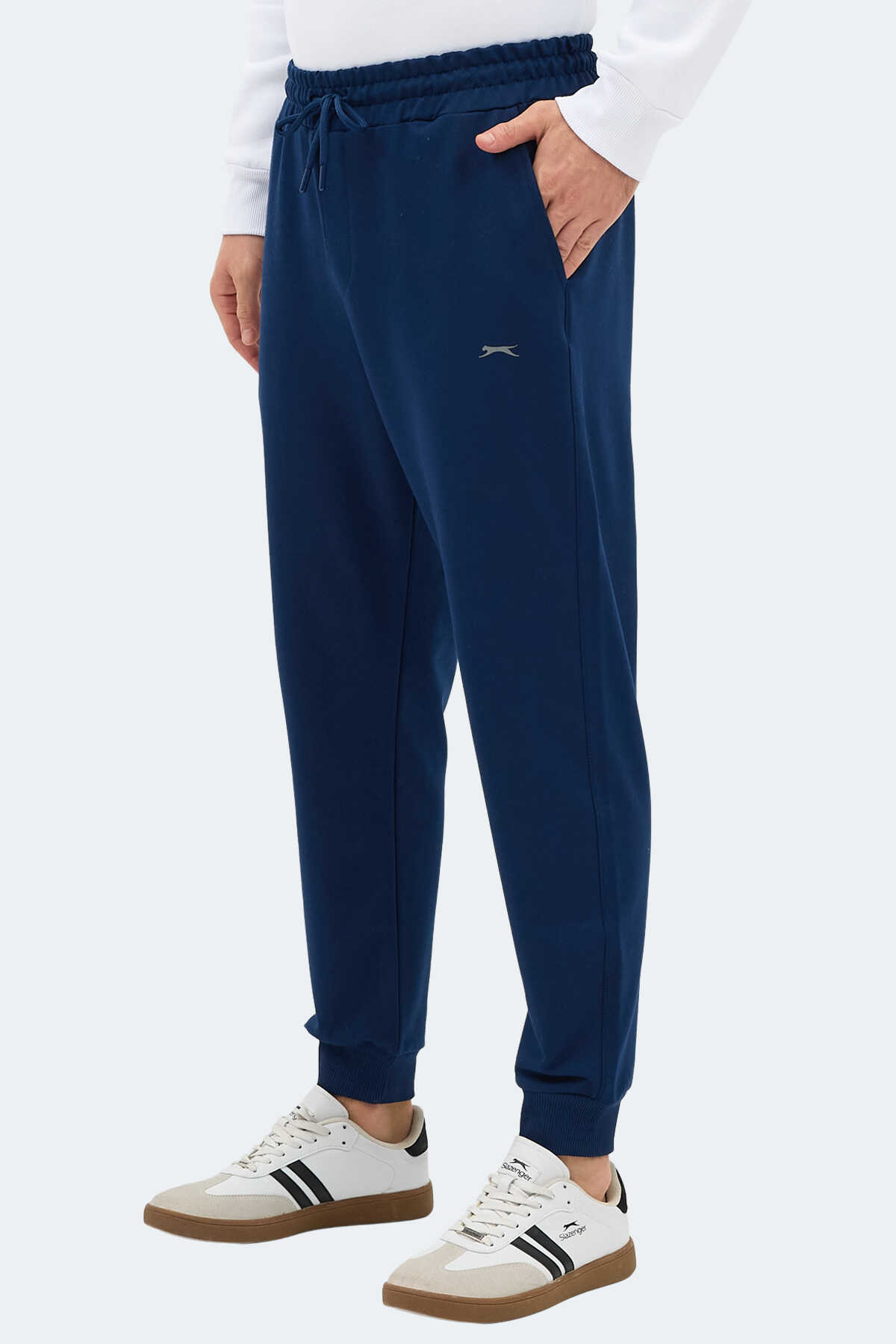 Slazenger - Slazenger ONIONIX I Erkek Cepli Lacivert Eşofman Altı