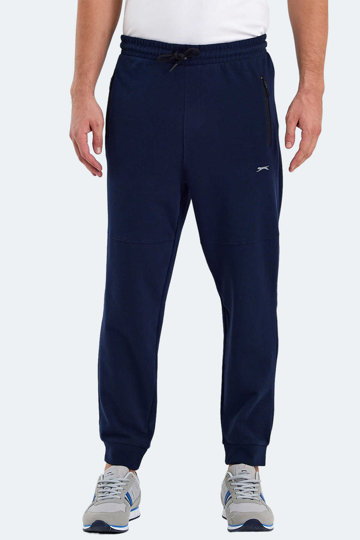 Slazenger ONLY IN Erkek Fermuar Cepli Lacivert Eşofman Altı Slazenger ONLY IN Erkek Fermuar Cepli Lacivert Eşofman Altı