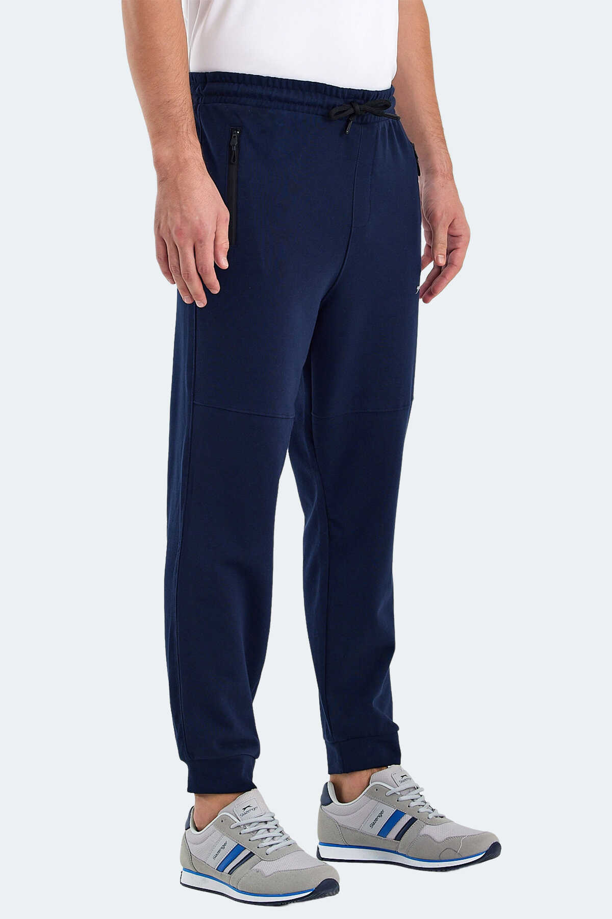 Slazenger ONLY IN Erkek Fermuar Cepli Lacivert Eşofman Altı Slazenger ONLY IN Erkek Fermuar Cepli Lacivert Eşofman Altı