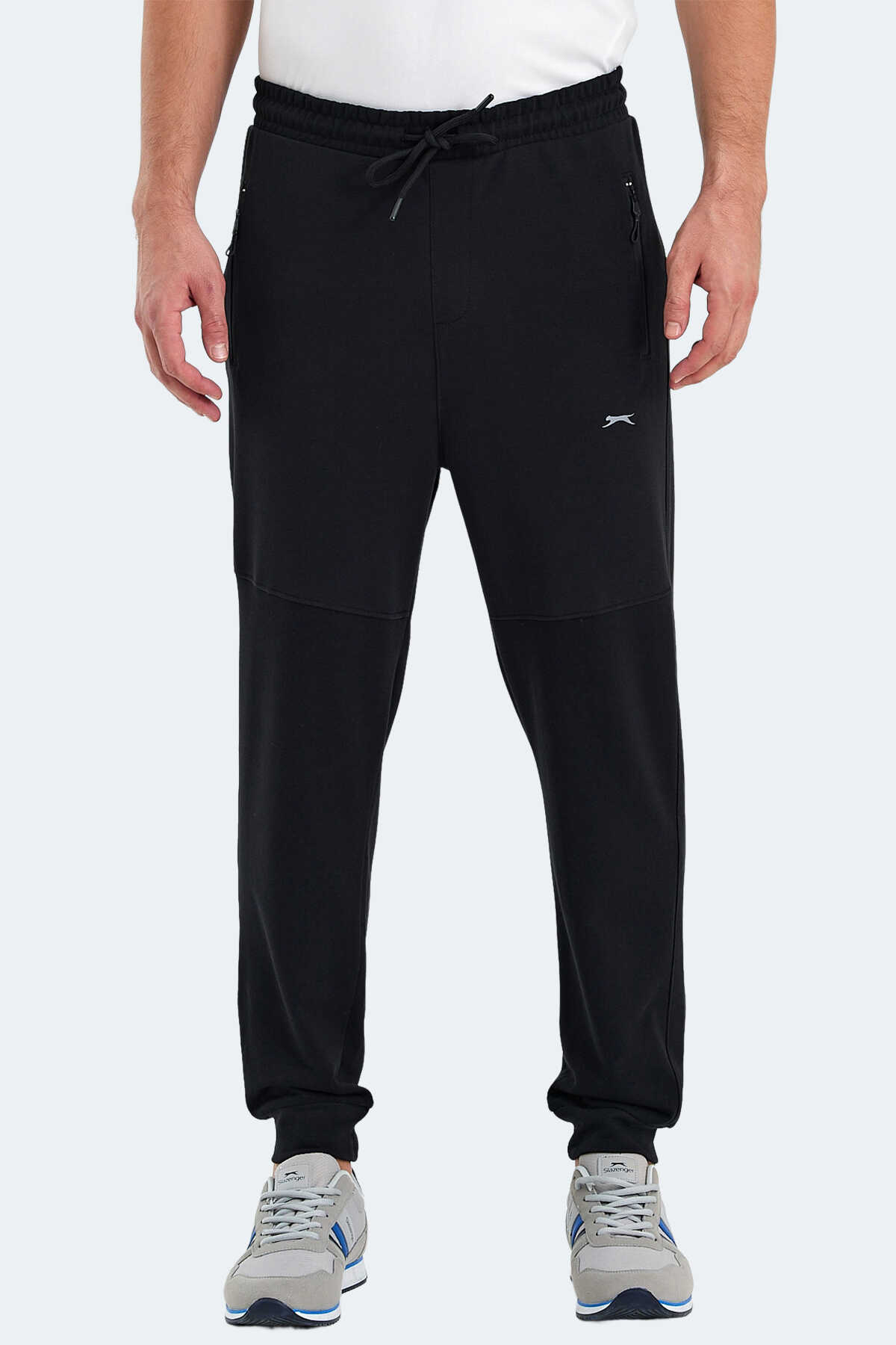 Slazenger ONLY IN Erkek Fermuar Cepli Siyah Eşofman Altı Slazenger ONLY IN Erkek Fermuar Cepli Siyah Eşofman Altı