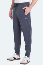 Slazenger - Slazenger ONON IN Erkek Fermuar Cepli Koyu Gri Eşofman Altı Slazenger - Slazenger ONON IN Erkek Fermuar Cepli Koyu Gri Eşofman Altı