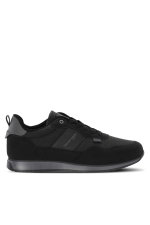 Slazenger - Slazenger ONSET I Erkek Siyah / Koyu Gri Sneaker