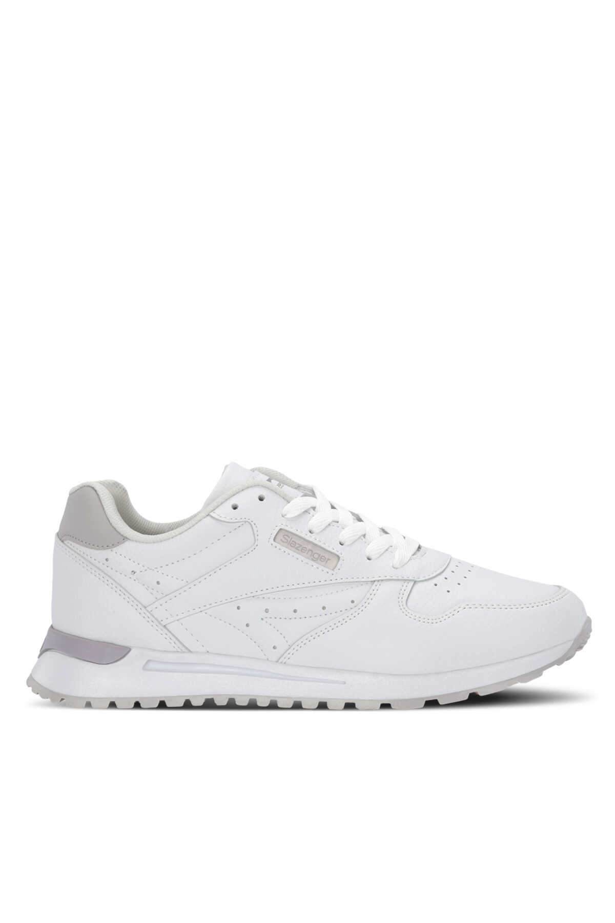 Slazenger - Slazenger OPENROAD INT Erkek Beyaz / Gri Günlük Spor Ayakkabısı