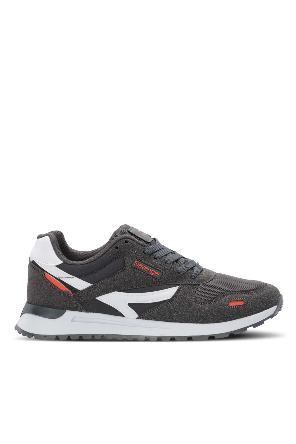 Slazenger - Slazenger OPTIMAX I Erkek Günlük Ayakkabı Koyu Gri
