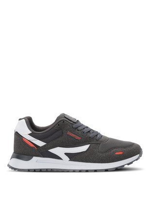 Slazenger OPTIMAX I Erkek  Koyu Gri Günlük Spor Ayakkabısı 