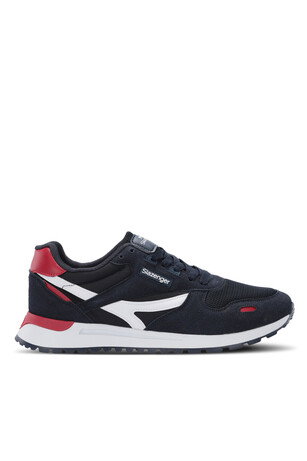 Slazenger OPTIMAX I Erkek  Lacivert / Kırmızı Günlük Spor Ayakkabısı 