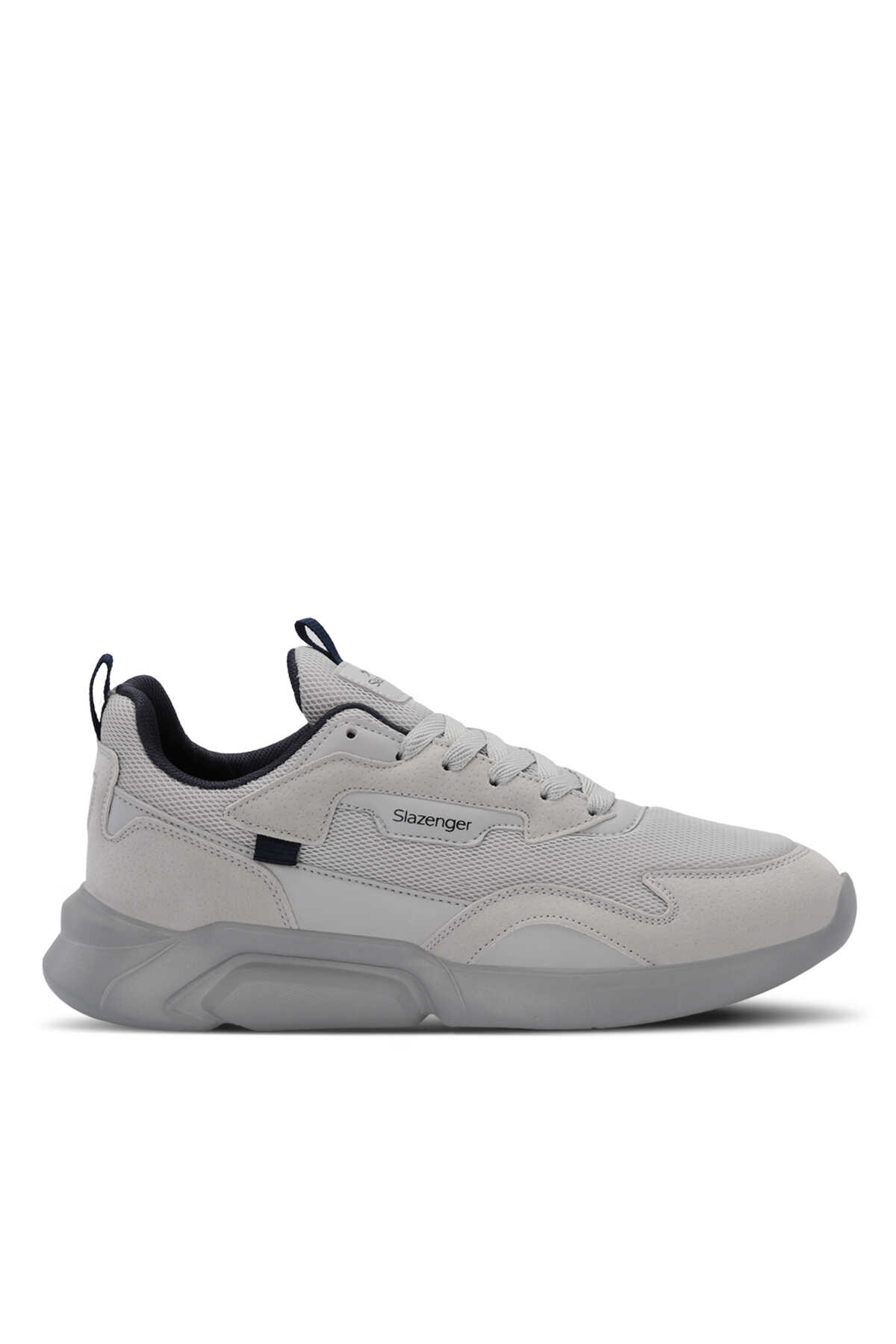 Slazenger - Slazenger OPTION Erkek Gri Koşu & Yürüyüş Spor Ayakkabısı