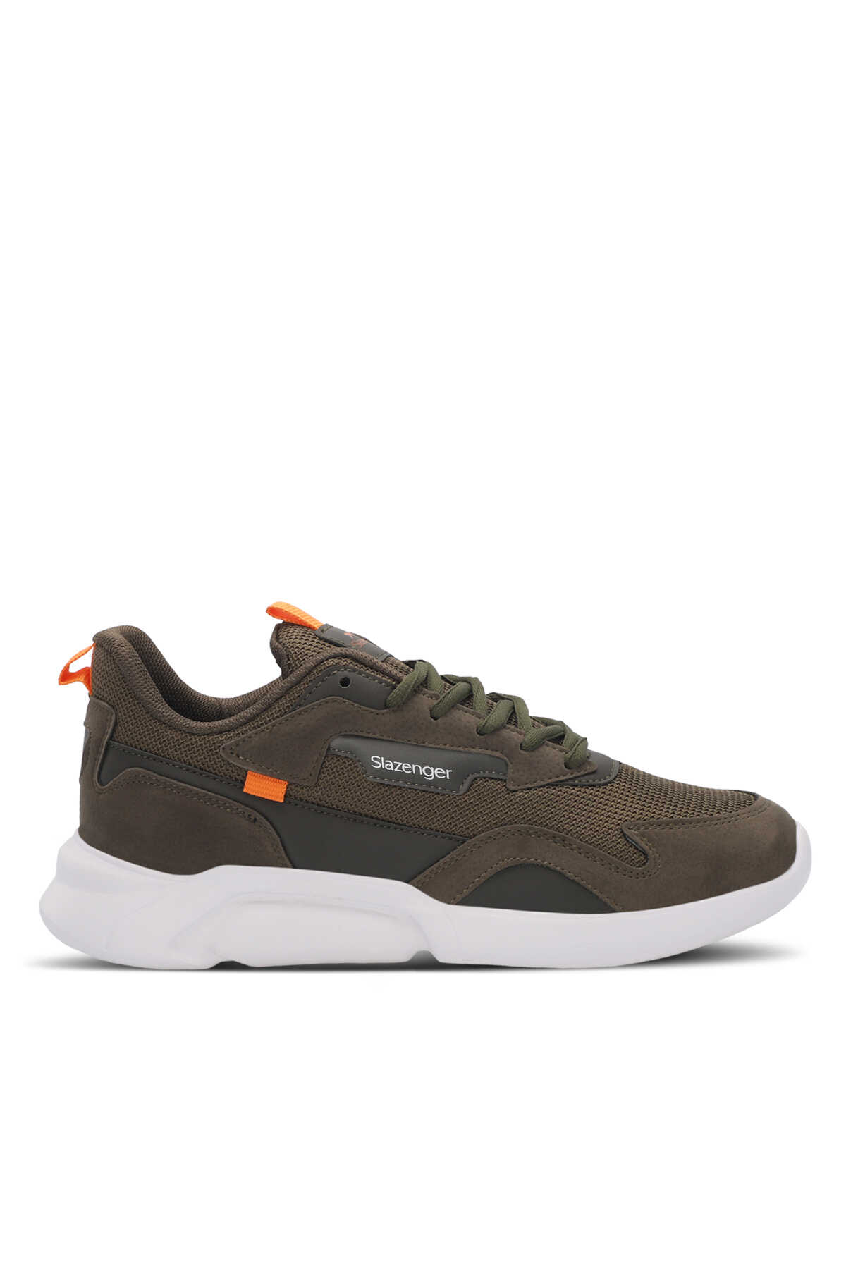 Slazenger - Slazenger OPTION Erkek Haki Koşu & Yürüyüş Spor Ayakkabısı