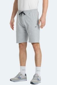 Slazenger - Slazenger ORIA CRF Erkek Cepli Gri Şort Slazenger - Slazenger ORIA CRF Erkek Cepli Gri Şort