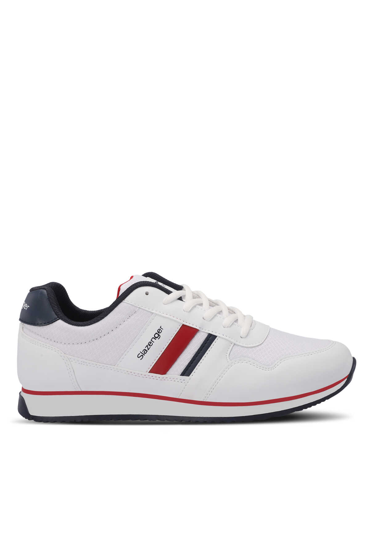 Slazenger - Slazenger ORIGIN I Erkek Beyaz / Kırmızı Günlük Spor Ayakkabısı