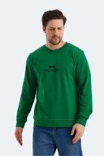 Slazenger - Slazenger ORTWIN Erkek Yeşil Sweatshırt