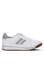 Slazenger - Slazenger ORVION Erkek Beyaz / Gri Günlük Spor Ayakkabısı