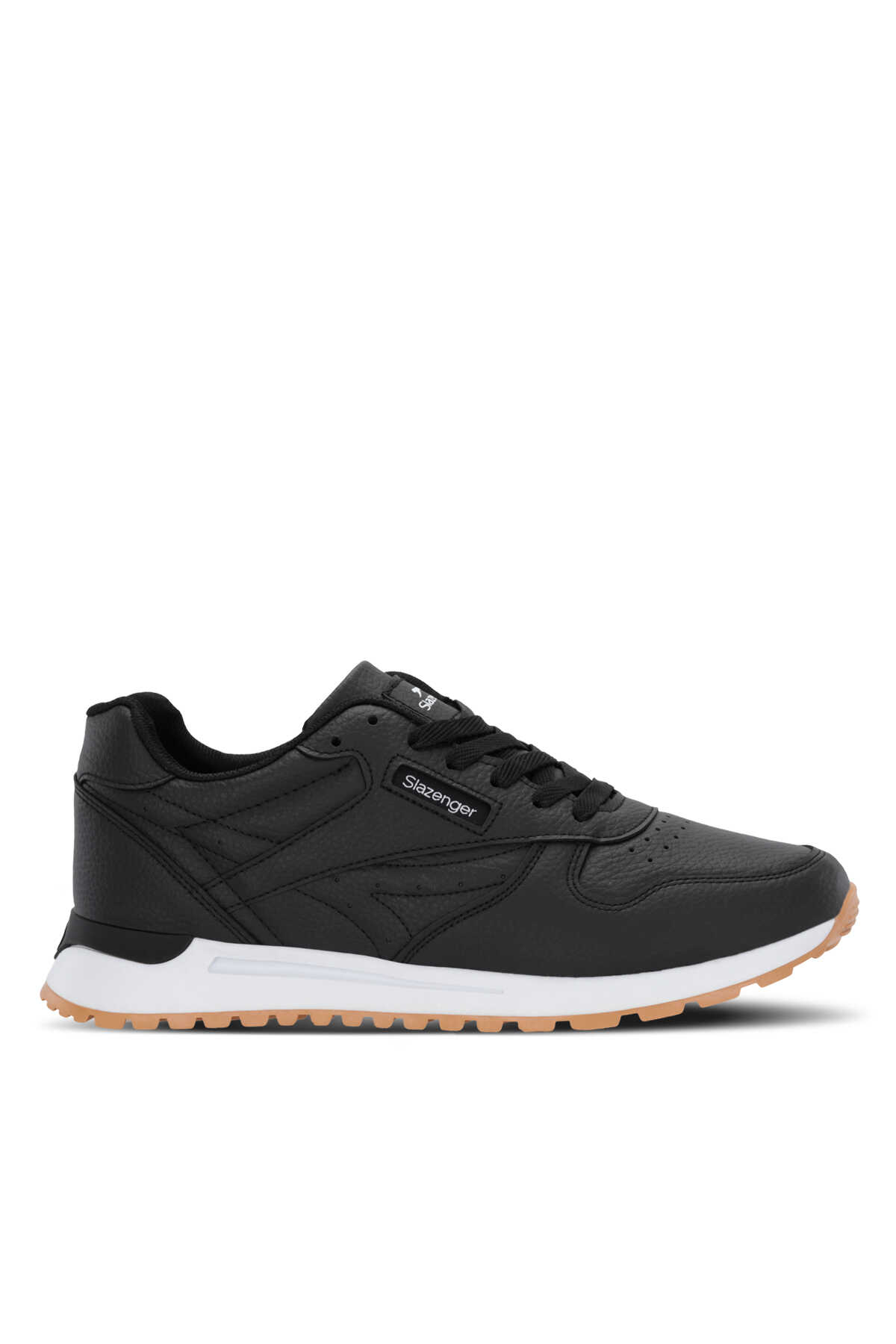 Slazenger - Slazenger ORWELL Erkek Siyah / Beyaz Günlük Spor Ayakkabısı
