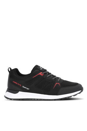 Slazenger ORYON I Erkek  Siyah / Beyaz Koşu & Yürüyüş Spor Ayakkabısı 
