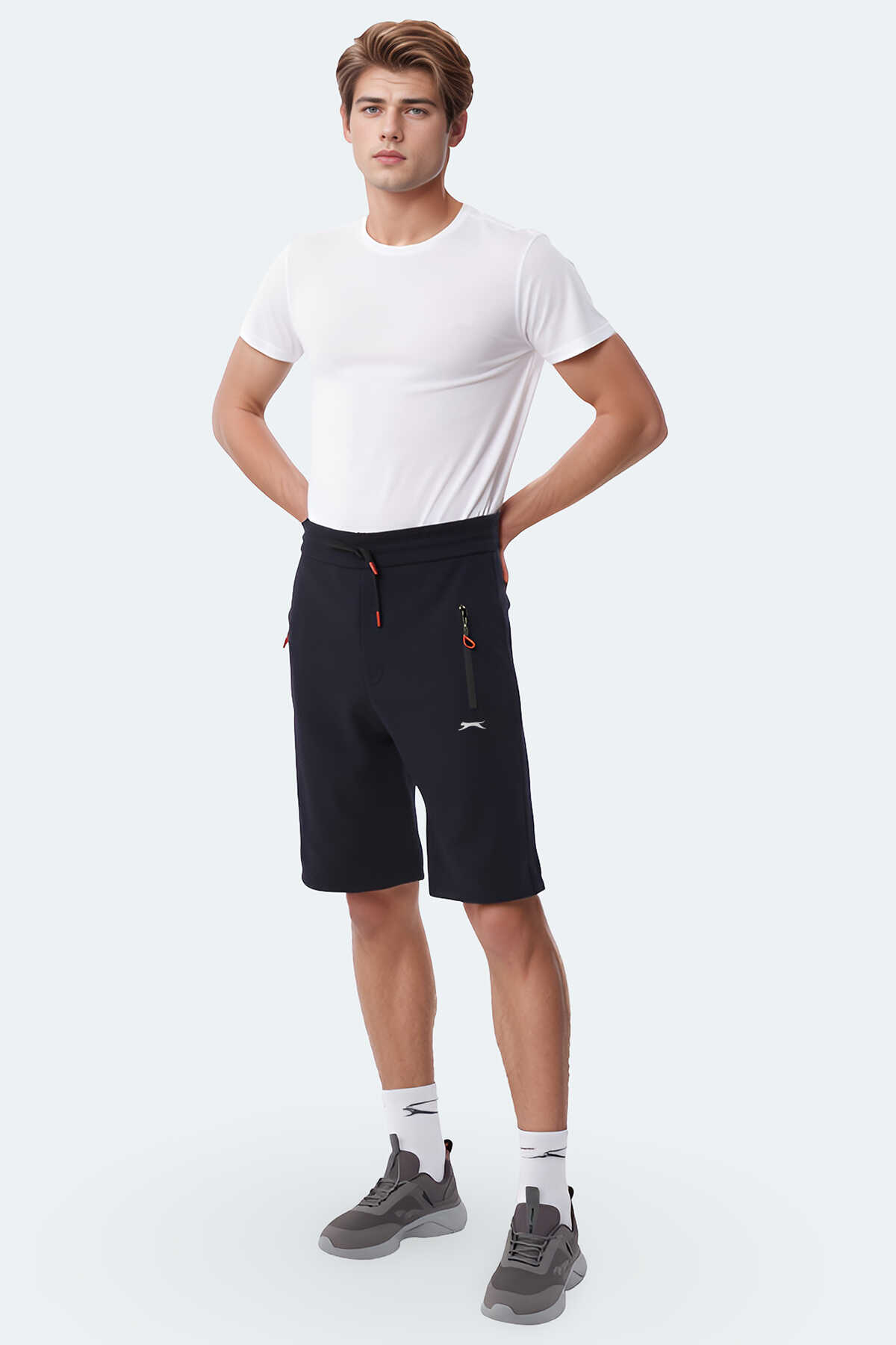 Slazenger - Slazenger OSAKU I Erkek Şort Lacivert