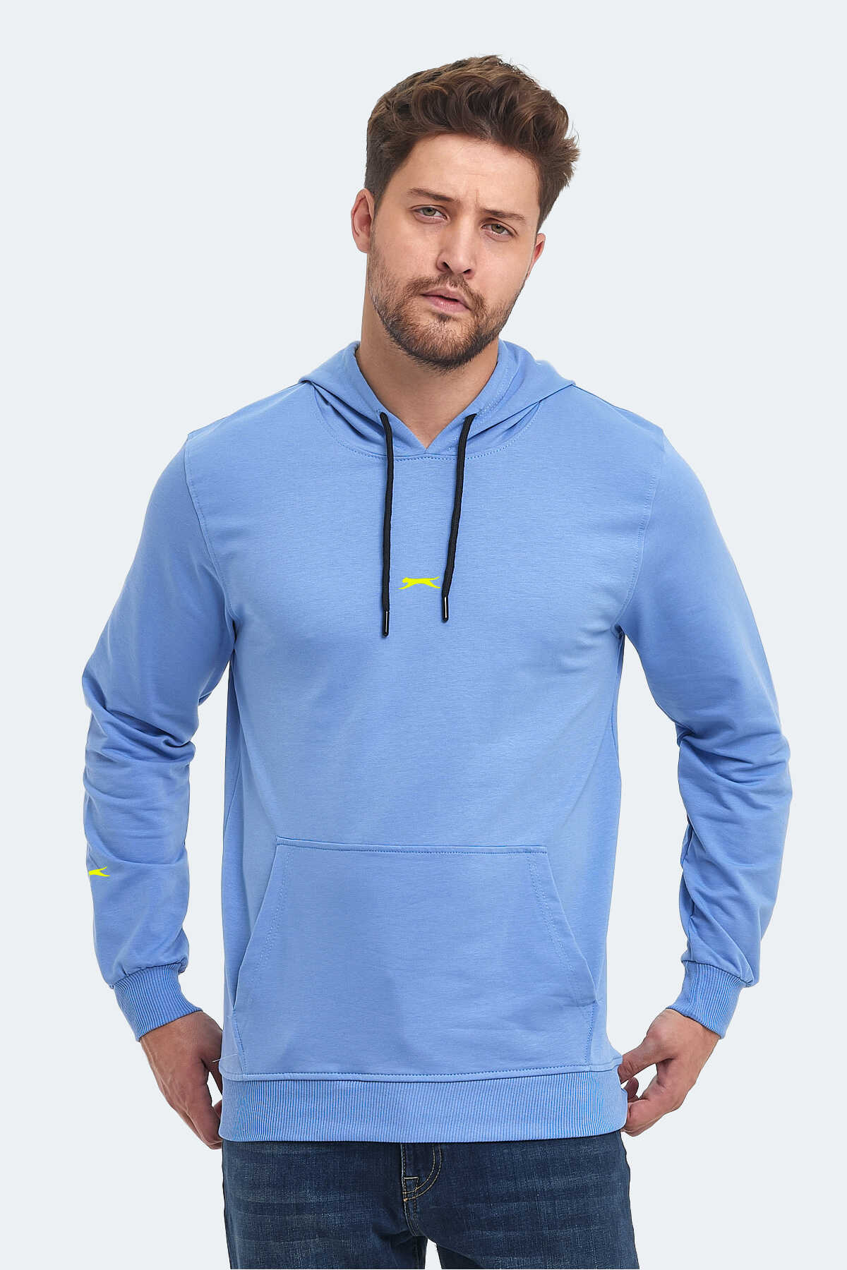 Slazenger - OSLO IN Erkek Sweatshirt Turkuaz