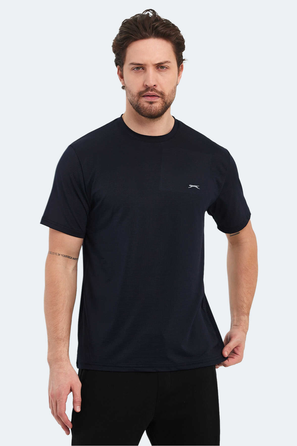 Slazenger OSWIN 3 lü Set Erkek Gri - Lacivert - Saks Mavi Tişört Slazenger OSWIN 3 lü Set Erkek Gri - Lacivert - Saks Mavi Tişört