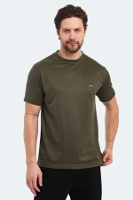 Slazenger - Slazenger OTAR I Erkek Haki Tişört