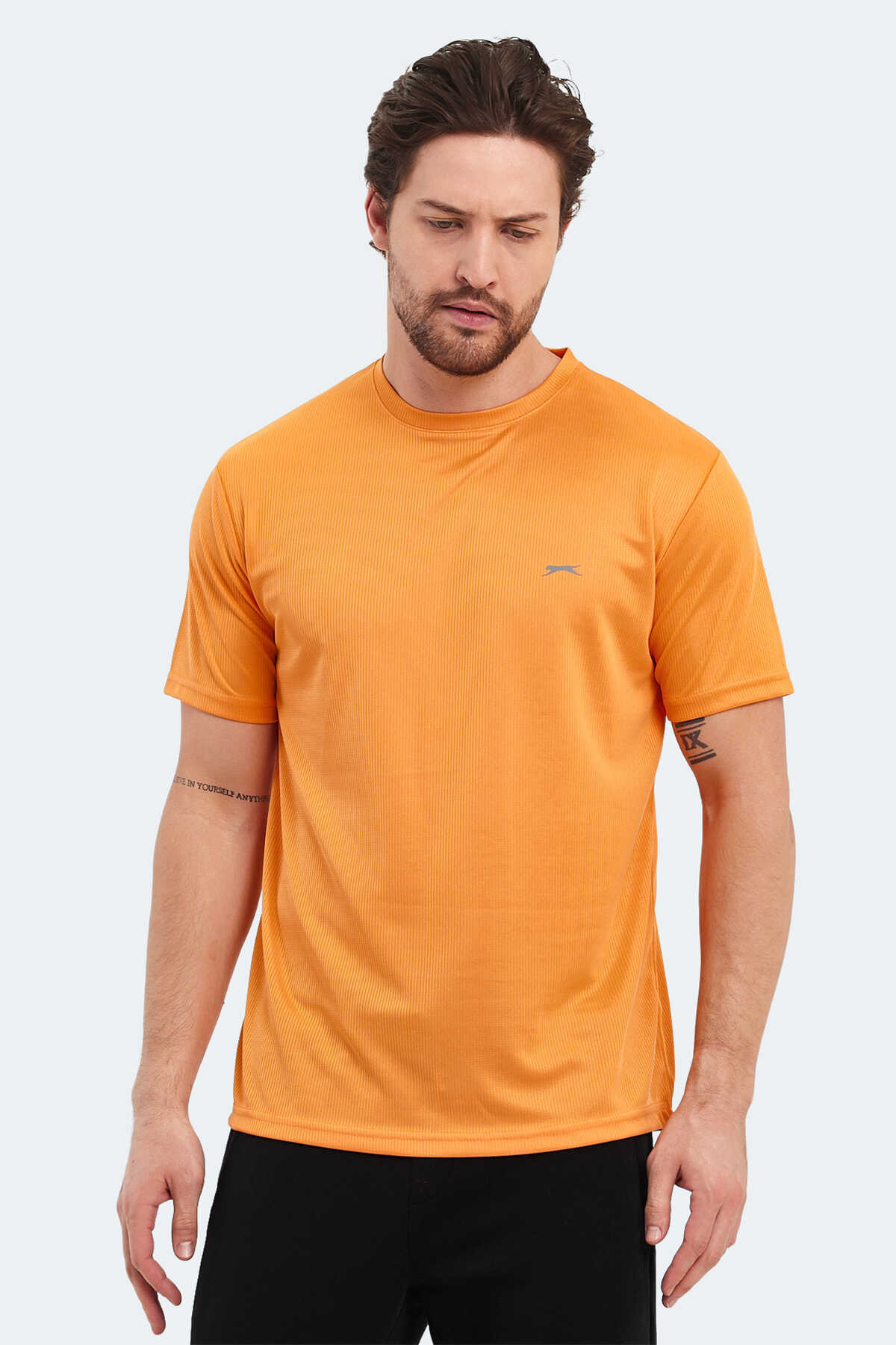 Slazenger - Slazenger OTAR I Erkek Turuncu Tişört