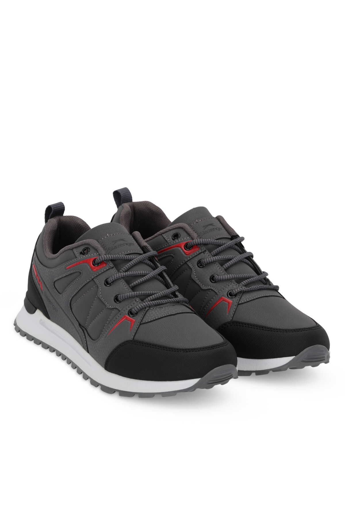 Slazenger OUTBACK I Erkek Koyu Gri / Kırmızı Günlük Spor Ayakkabısı Slazenger OUTBACK I Erkek Koyu Gri / Kırmızı Günlük Spor Ayakkabısı