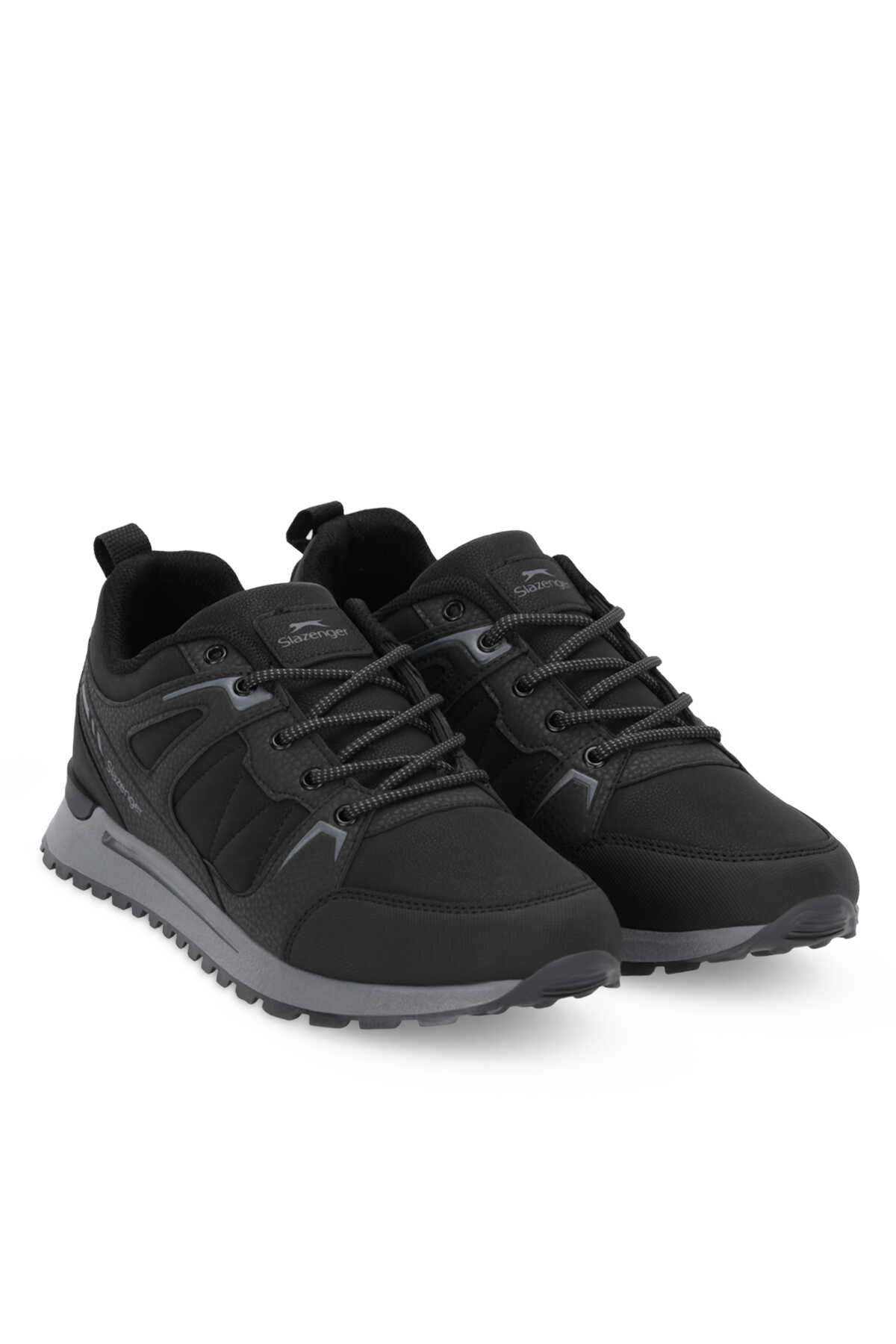 Slazenger OUTBACK I Erkek Siyah / Koyu Gri Günlük Spor Ayakkabısı Slazenger OUTBACK I Erkek Siyah / Koyu Gri Günlük Spor Ayakkabısı