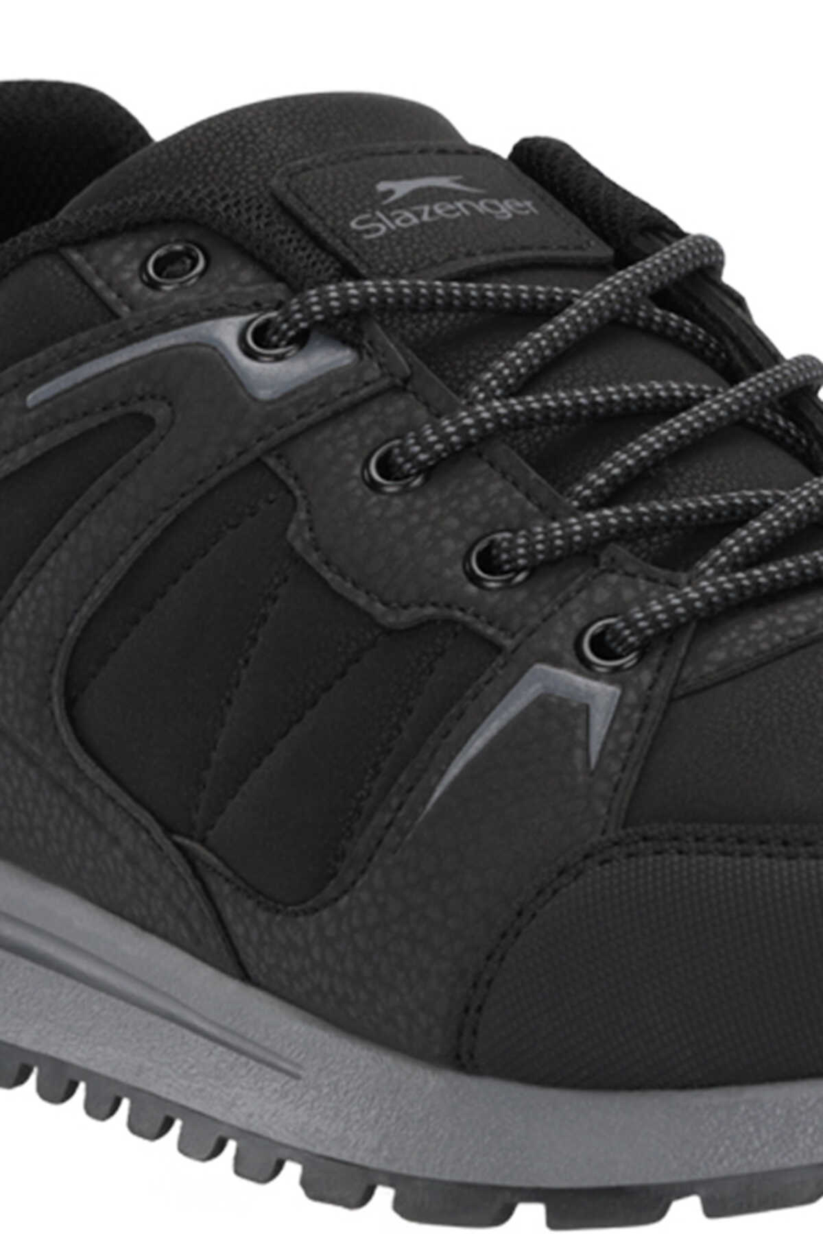 Slazenger OUTBACK I Erkek Siyah / Koyu Gri Günlük Spor Ayakkabısı Slazenger OUTBACK I Erkek Siyah / Koyu Gri Günlük Spor Ayakkabısı