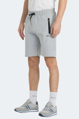 Slazenger OVER IN Erkek Cepli Gri Şort 