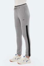 Slazenger - Slazenger OXFORD I Kadın Cepli Dar Paça Gri Eşofman Altı Slazenger - Slazenger OXFORD I Kadın Cepli Dar Paça Gri Eşofman Altı