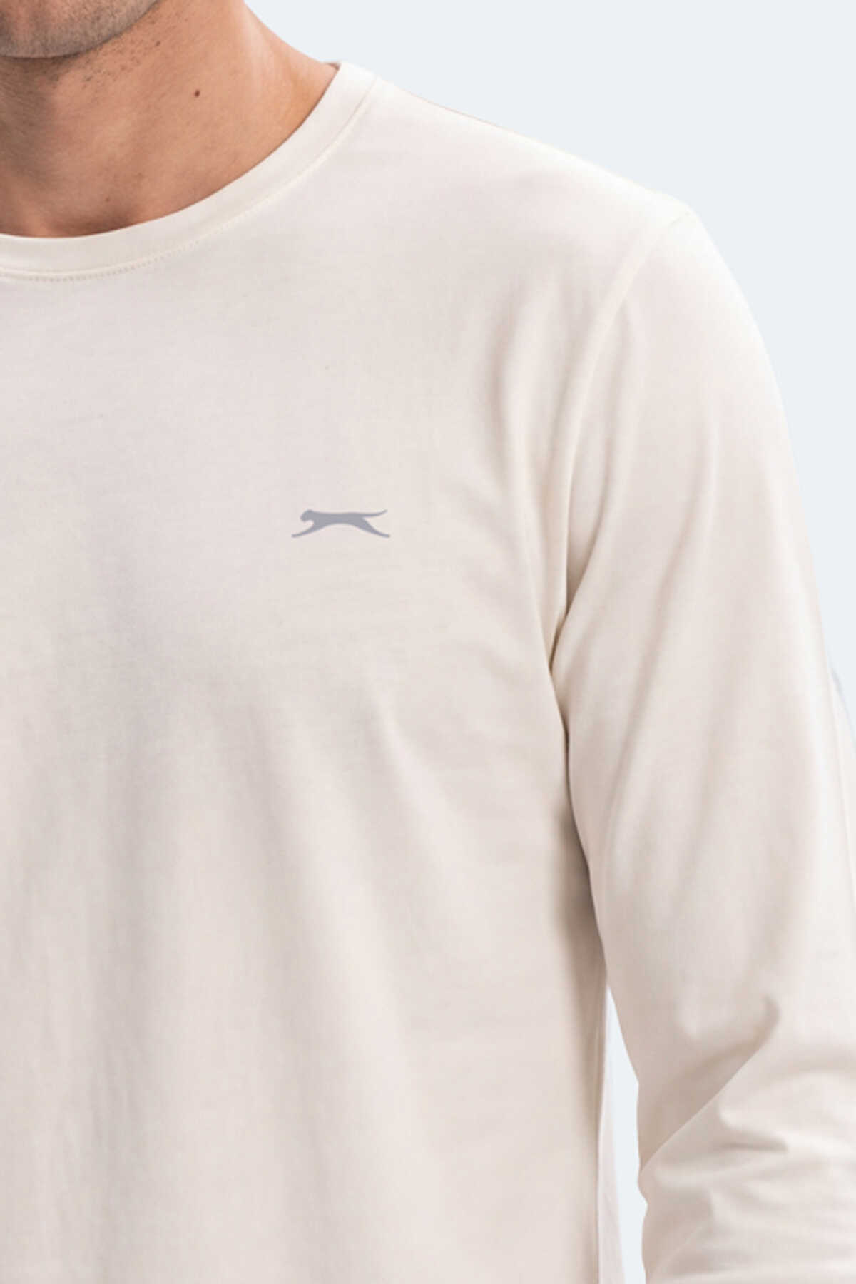 Slazenger OZZIE I Erkek Ekru Tişört - 2