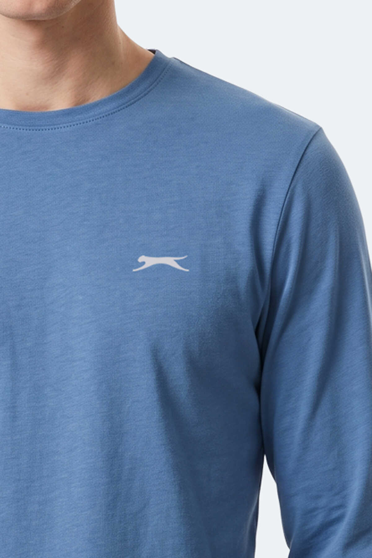 Slazenger OZZIE I Erkek Indigo Tişört - 2