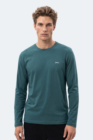 Slazenger OZZIE I Erkek Koyu Yeşil Tişört