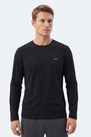 Slazenger OZZIE I Erkek Siyah Tişört